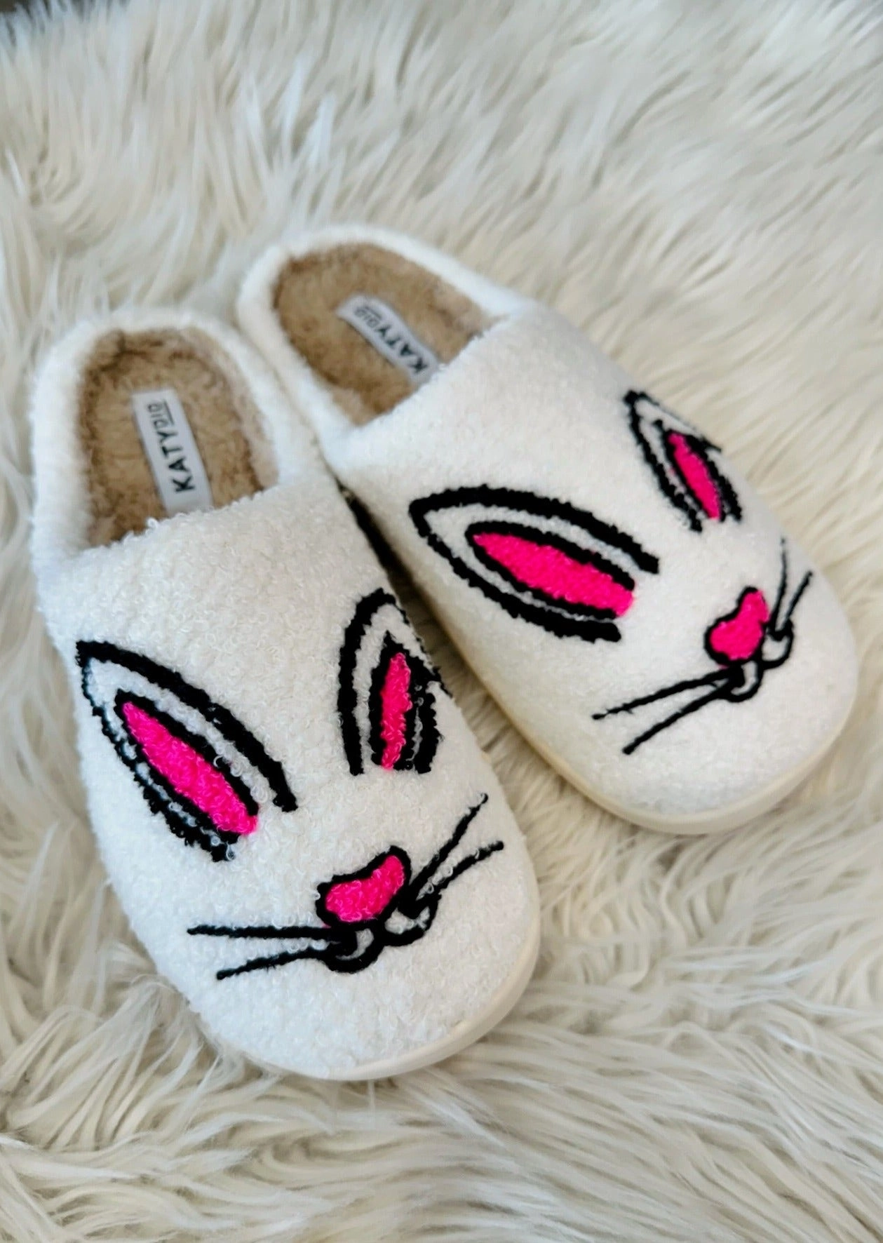 Bunny Face Slippers Market Day