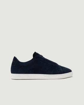 quick dry Low 1 Laceless | Navy Suede Pilates practitioners' flexibility Tourist Low 1 Laceless | Navy Suede