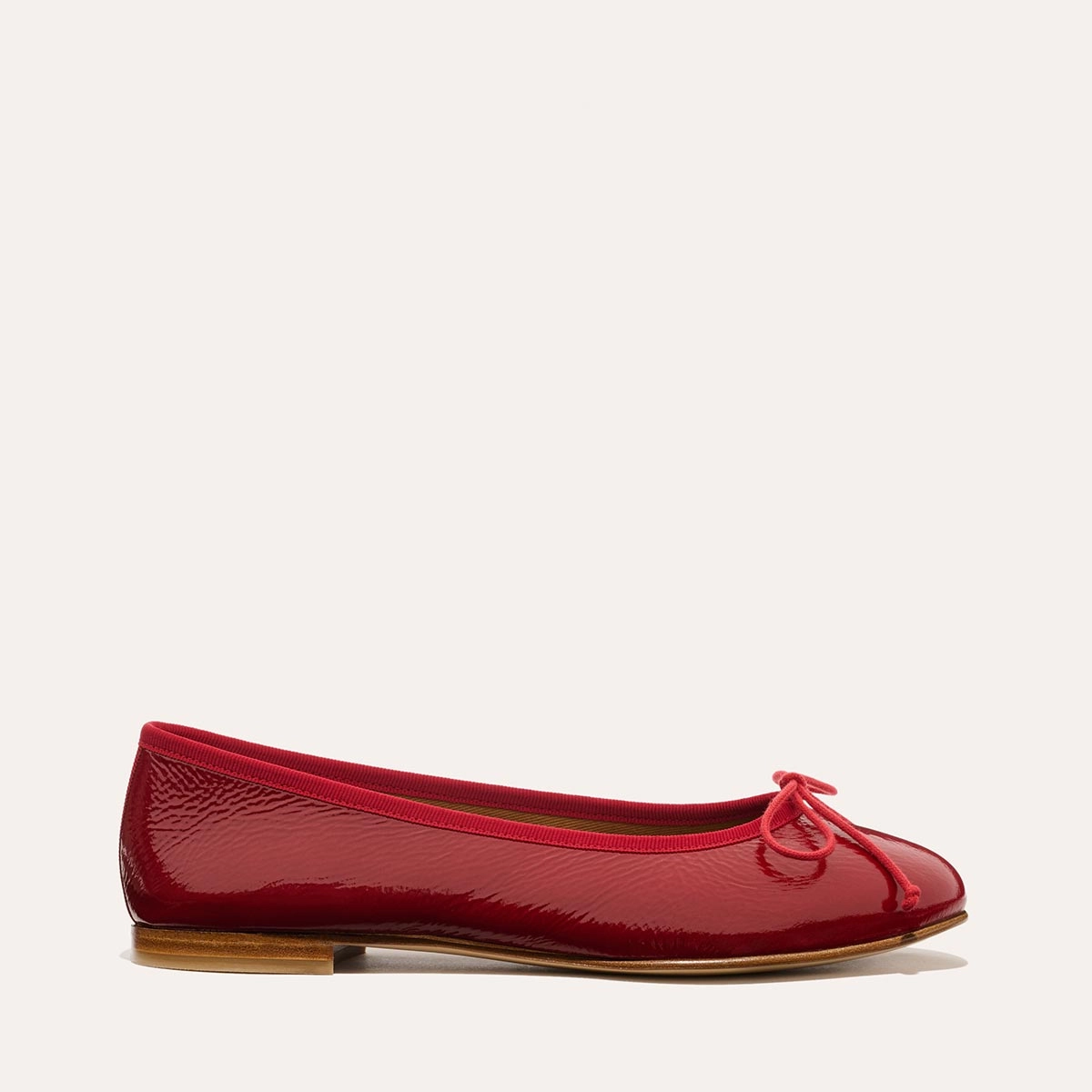 The Demi - Berry Crinkle Patent Gallery Visit