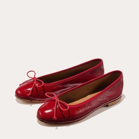 Quick Motion The Demi - Berry Crinkle Patent The Demi - Berry Crinkle Patent Relax time