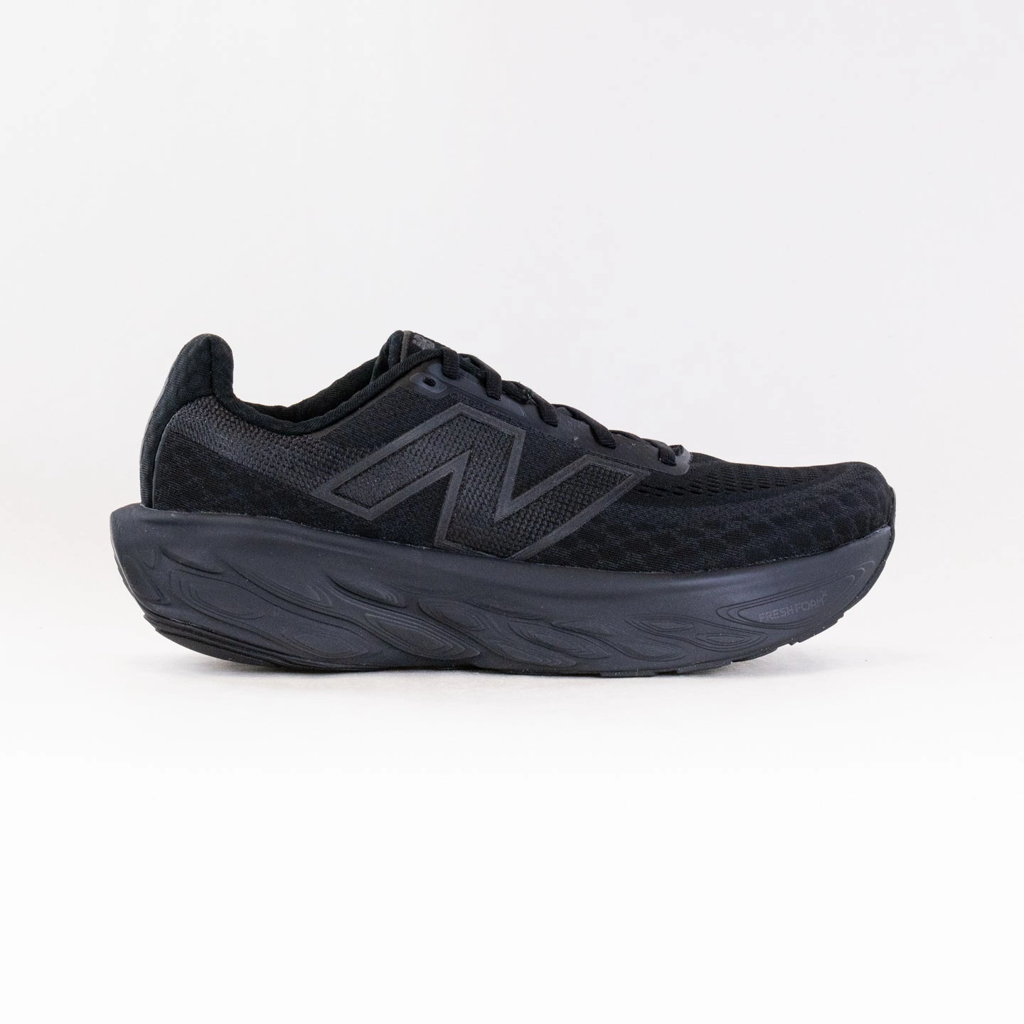 Sand Beige New Balance 1080V14 (Men's) - Black with Black Metallic and Phantom
