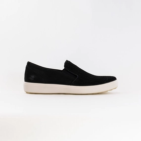 Quick Ride Max ECCO Men's Soft 7 Woven Slip-On (Men's) - Black Weekend Comfort Weekend Walk ECCO Men's Soft 7 Woven Slip-On (Men's) - Black