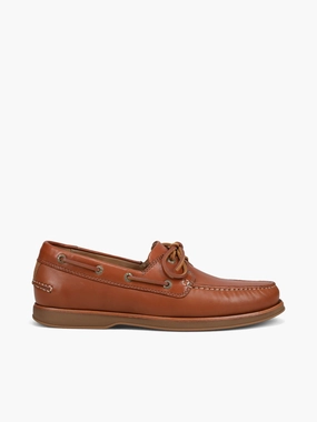Quick Stride Monaco Boat Shoe Tan Sheepskin Monaco Boat Shoe Tan Sheepskin orthopedic Smooth Texture