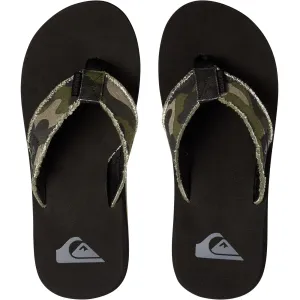 Quiksilver Mens Monkey Abyss Flip Flops - Green