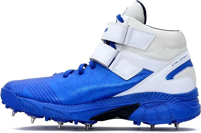 QUIVE SEGA Bold Cricket Shoes Metal Spikes