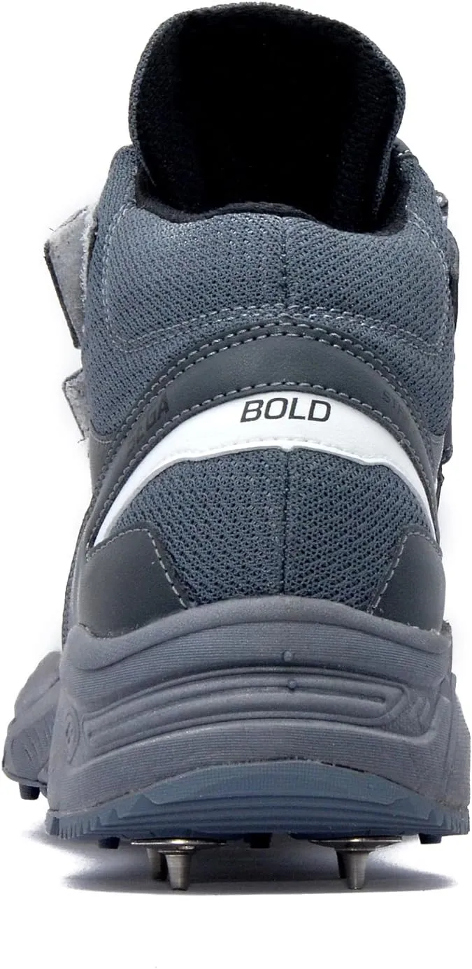 QUIVE SEGA Bold Cricket Shoes Metal Spikes