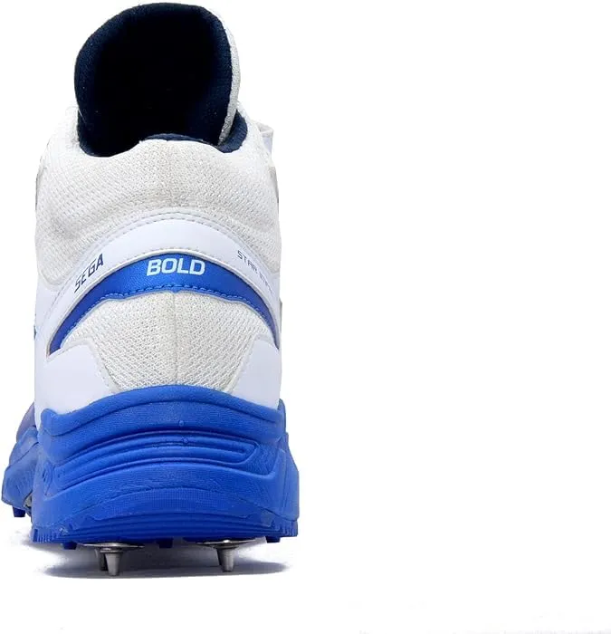 QUIVE SEGA Bold Cricket Shoes Metal Spikes