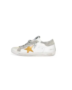 "Micro Gold Stud Superstar" Sneakers