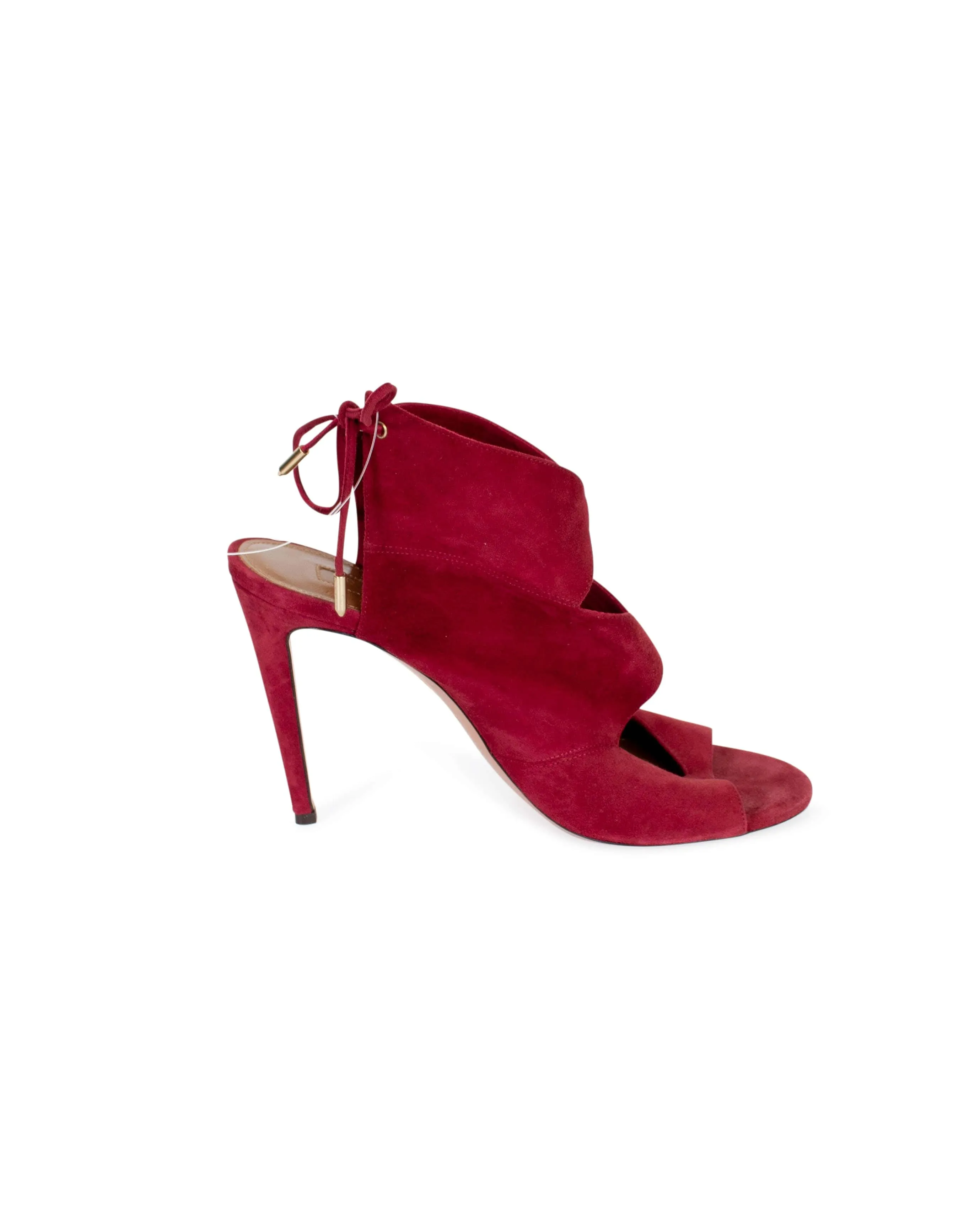 "Pasadena" Suede Cut Out Heels