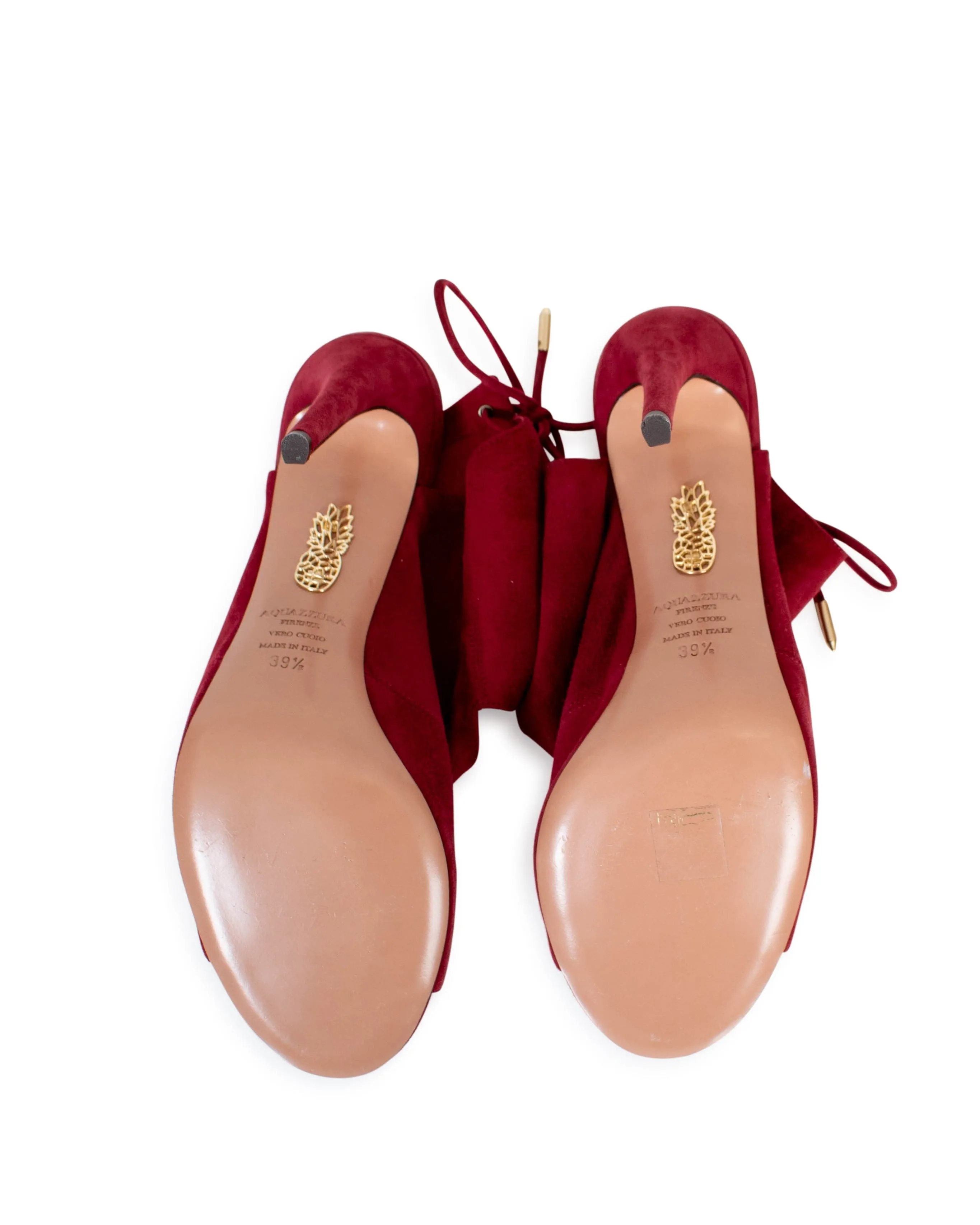 "Pasadena" Suede Cut Out Heels