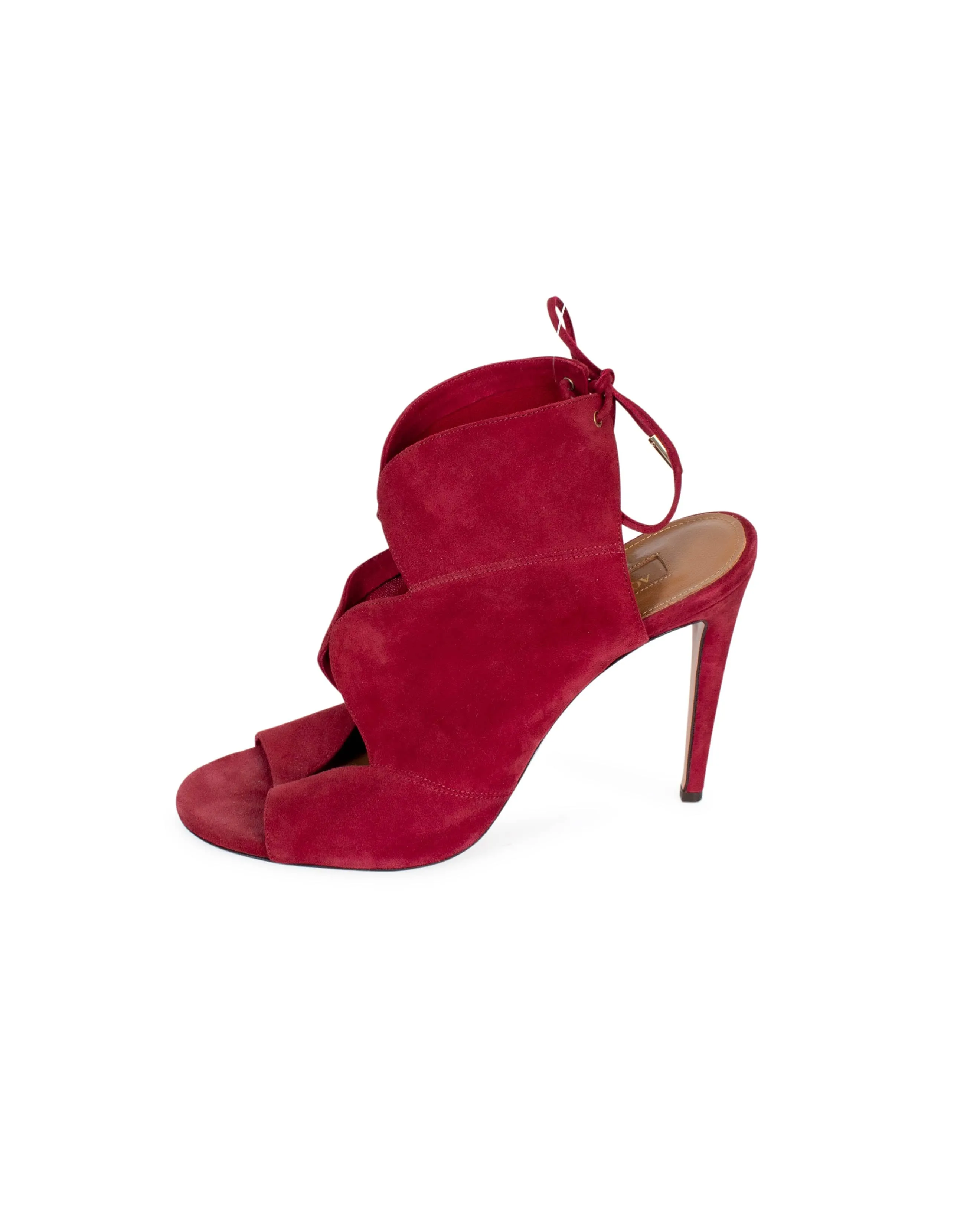 "Pasadena" Suede Cut Out Heels
