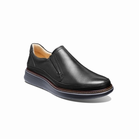 RAFAEL SLIP ON-Black | Samuel Hubbard Fashion - forward shoes options RAFAEL SLIP ON-Black | Samuel Hubbard Embroidered