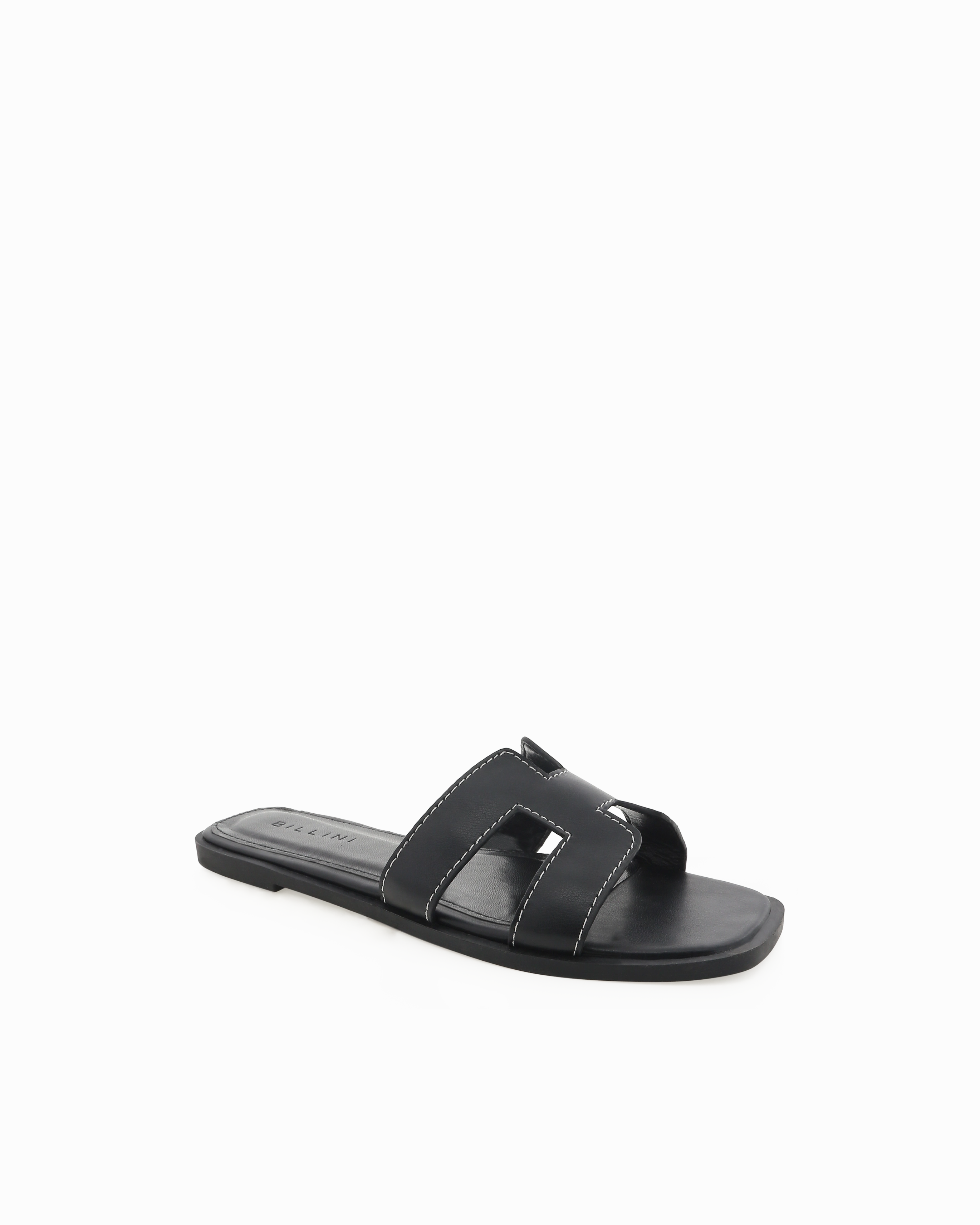 GORDY WIDE FIT - BLACK Strappy Design