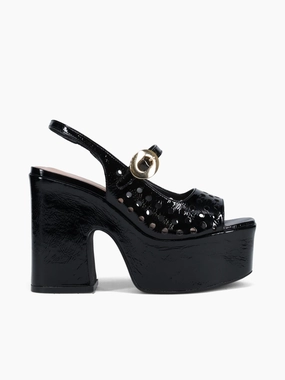 Ralis Preto Verniz Show Low Maintenance Cushioned Footbed Design Ralis Preto Verniz Show