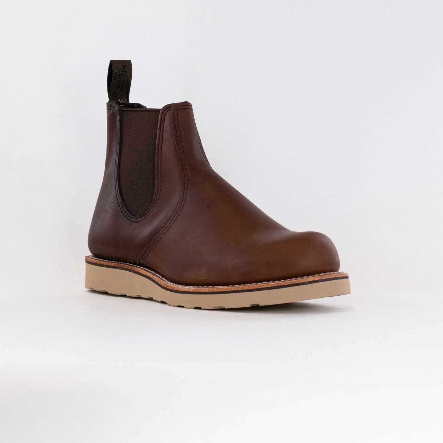 Tread Pattern Optimization Stripe Mood Red Wing Heritage Classic Chelsea (Men's) - Amber Harness