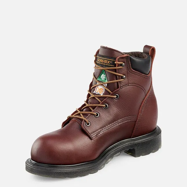 REDWING 3504 SUPERSOLE® 2.0 MEN'S 6-INCH WATERPROOF CSA SAFETY TOE BOOT