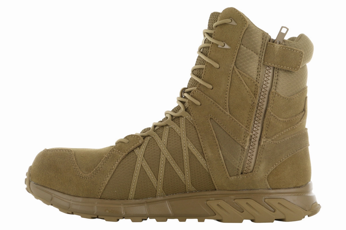 Reinforced toe cap Reebok Trailgrip Composite Toe Side Zip Tactical Boot