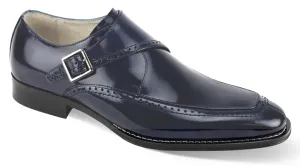 Refined fit Giovanni |Amato-Navy Durable Rubber Tread Special Occasion Giovanni |Amato-Navy