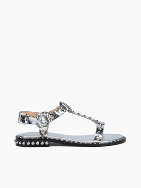 Reinforced Metatarsal Post Patsy Silver Mirror Leather Patsy Silver Mirror Leather Neutral Color