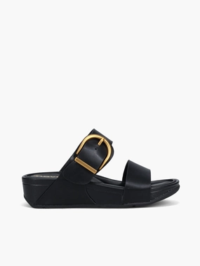 Relaxed and stylish Yara  Black Smooth Flexible walking shoes Yara  Black Smooth