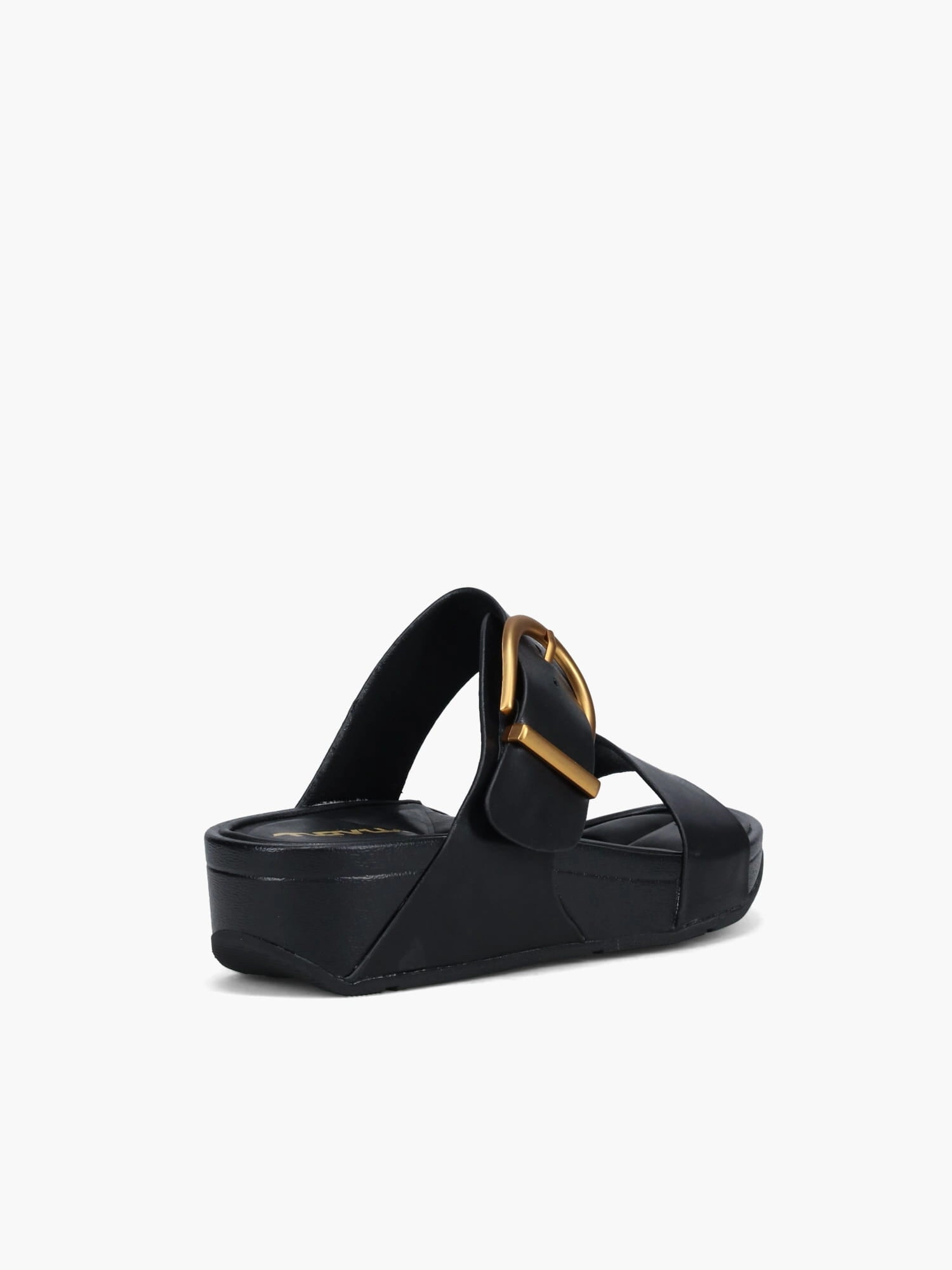 Weekend Chill Toe Thong Yara  Black Smooth
