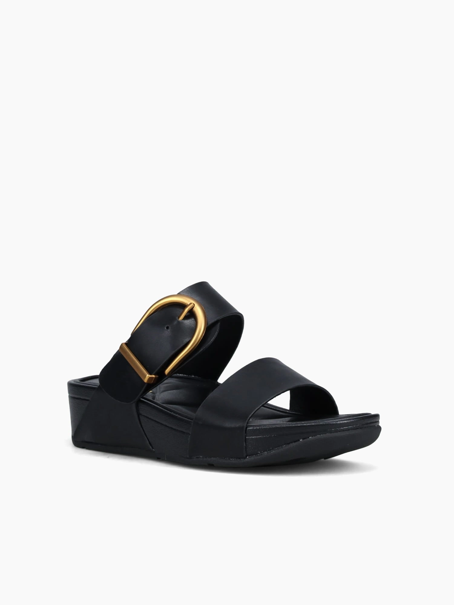Yara  Black Smooth Bay Walk Relaxed Outdoor Footwear