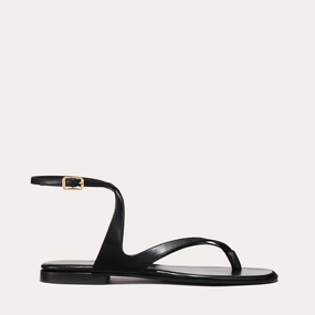 Reliable Comfort The Palermo Sandal - Black Nappa The Palermo Sandal - Black Nappa Closed Toe