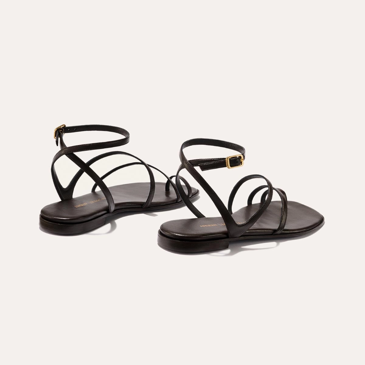 The Positano Sandal - Espresso Nappa High-Performance Footwear