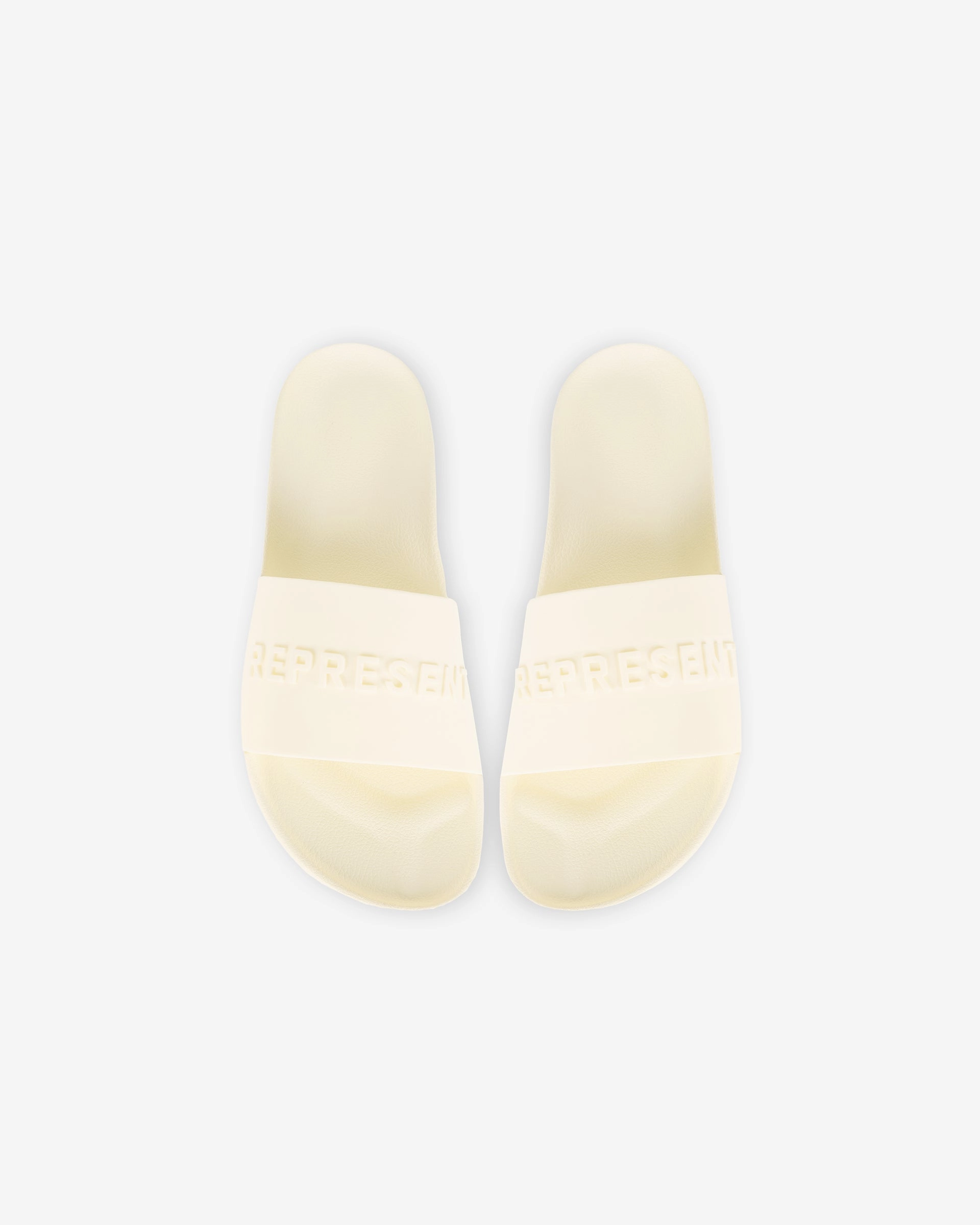 Outstanding Represent Pool Slide - Flat White