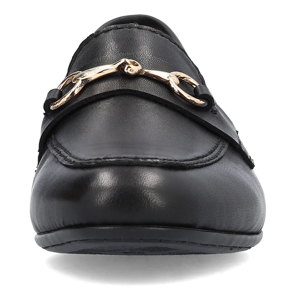Rieker Ladies Snaffle Trim Loafer Shoe
