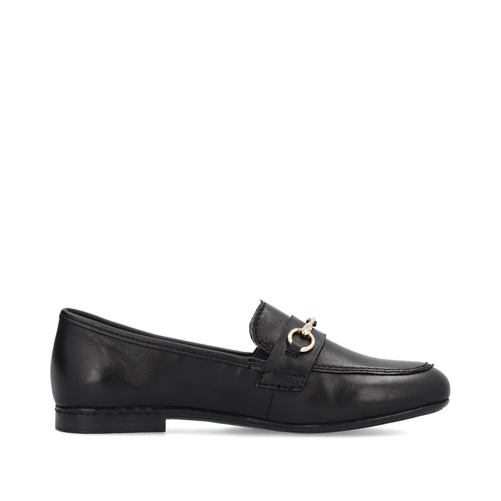 Rieker Ladies Snaffle Trim Loafer Shoe