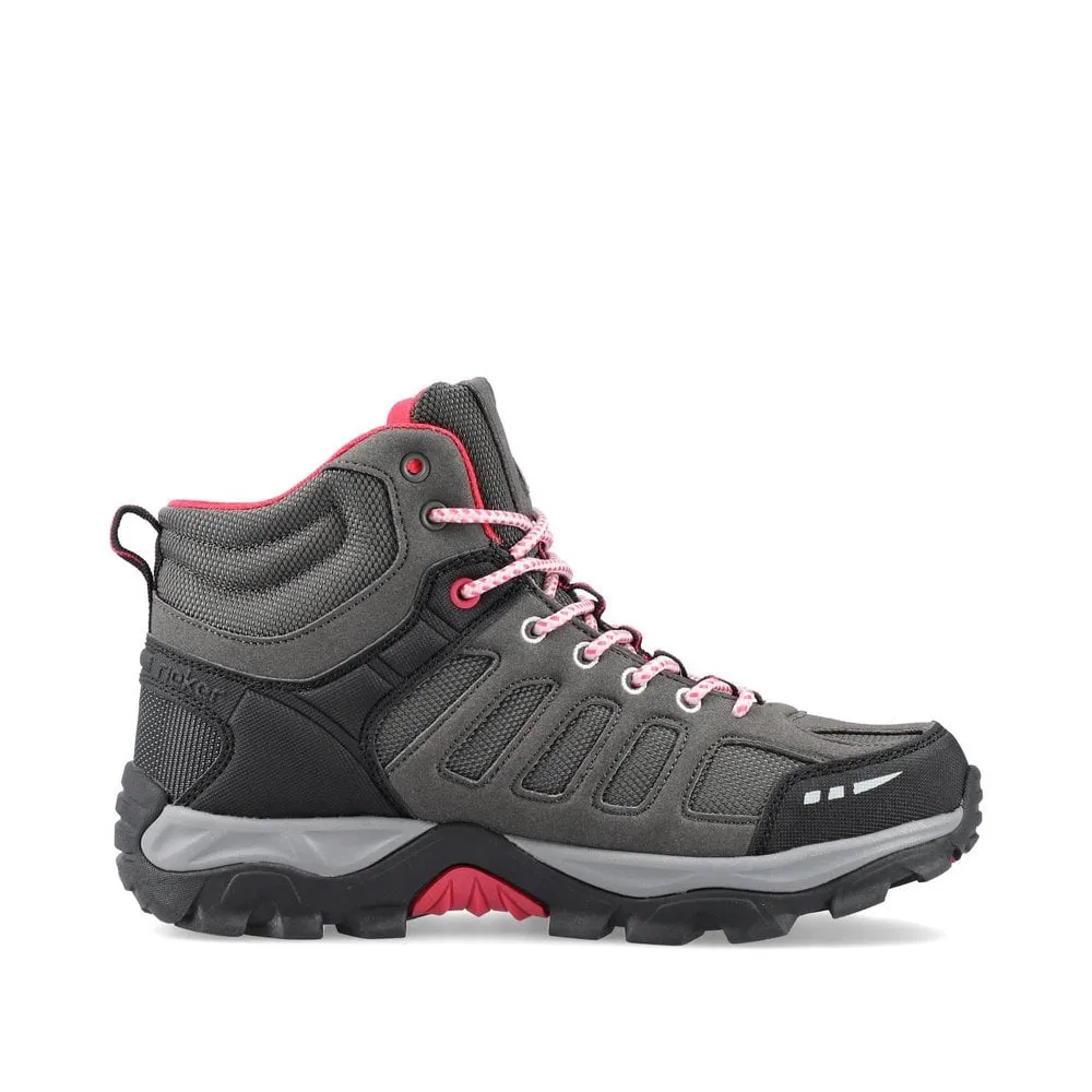 Rieker Lady's Hiking Boot X8820-42 GREY