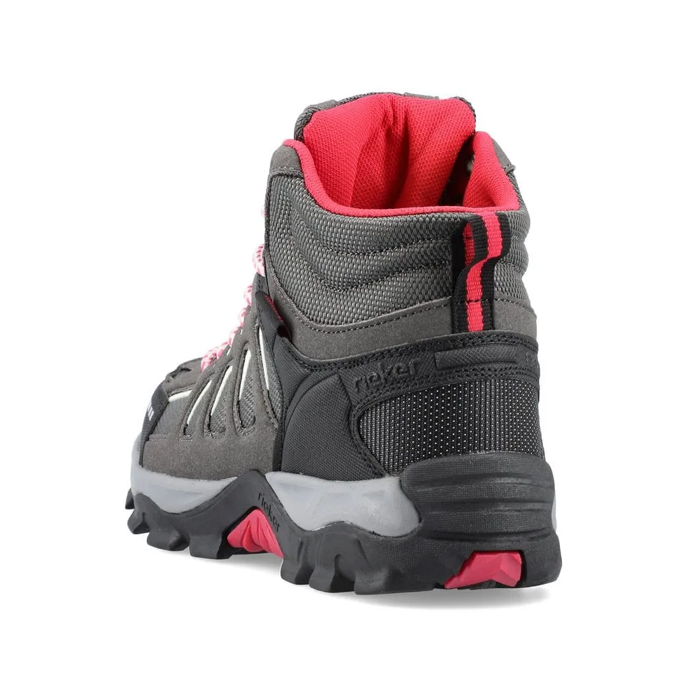 Rieker Lady's Hiking Boot X8820-42 GREY