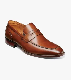 Right Sorrento Moc Toe Penny Loafer-Cognac | Florsheim Sorrento Moc Toe Penny Loafer-Cognac | Florsheim Energy Return Cushioning stylish men