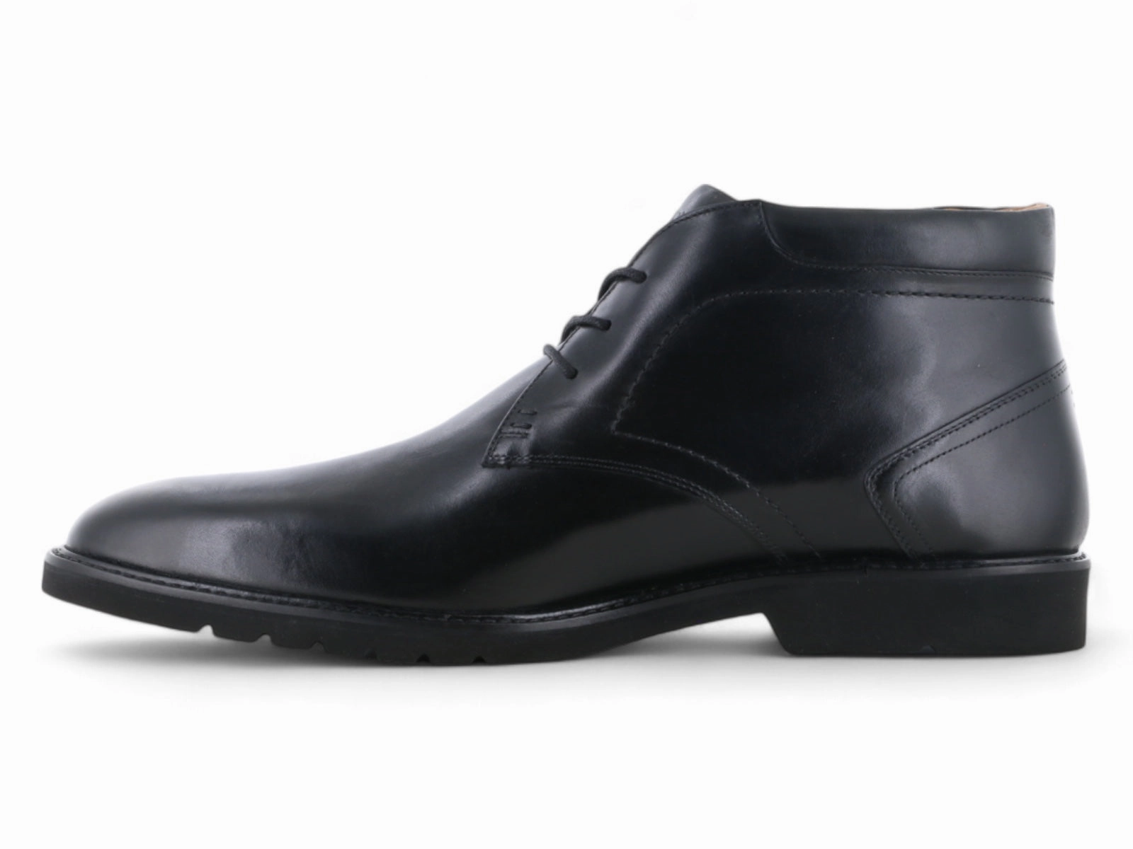 Rockport Flynn Dress Boots Black Center Walk