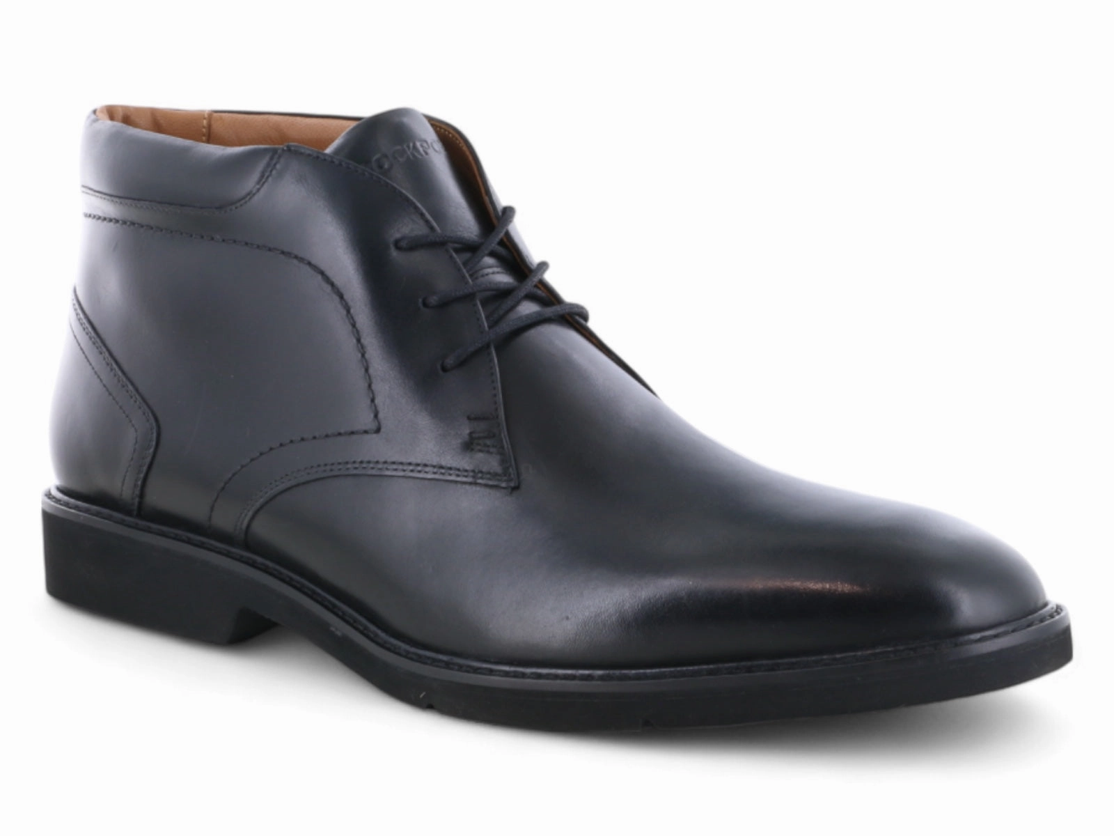Light Pace Four Wear Rockport Flynn Dress Boots Black