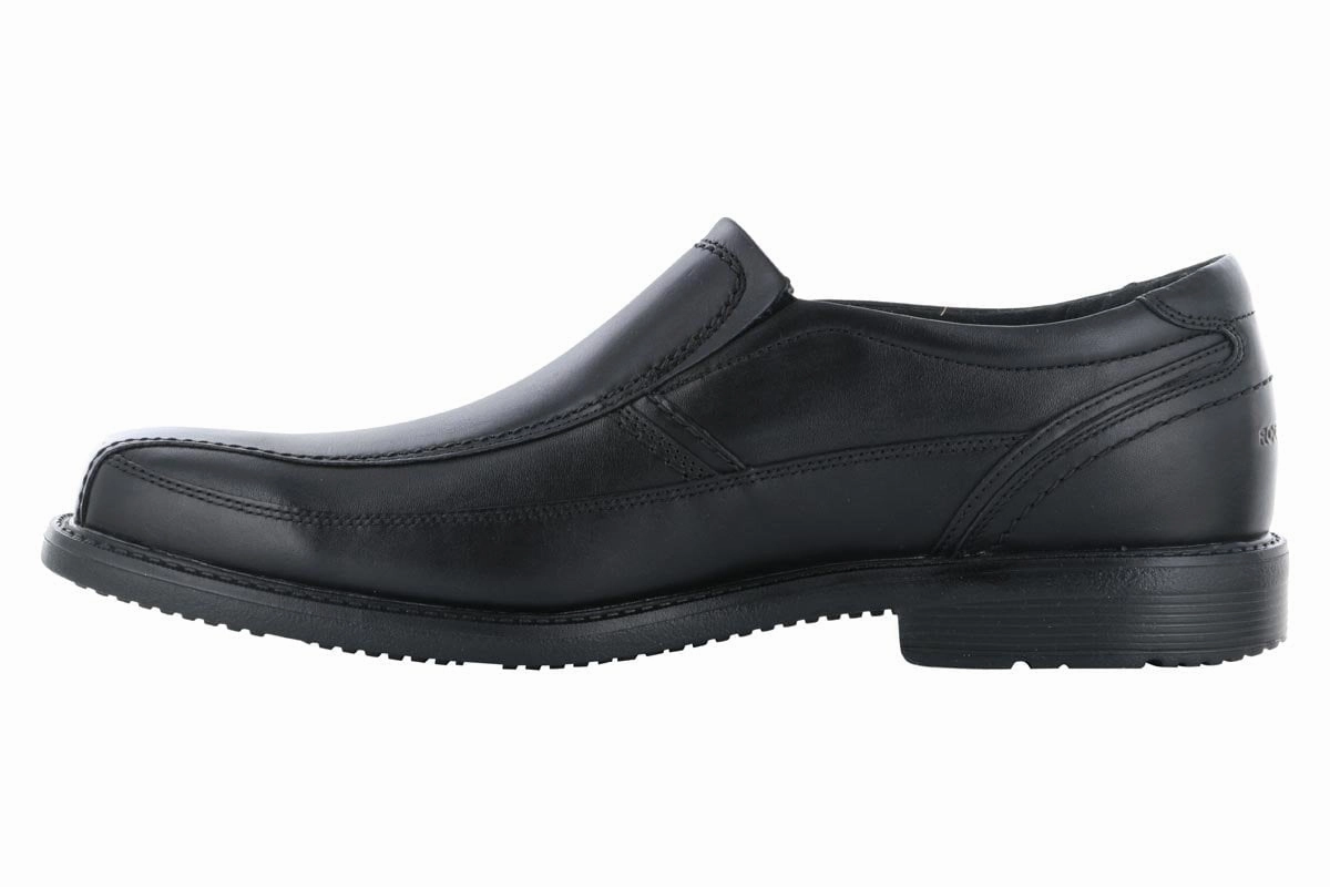 Rockport Style Leader 2 Bike Toe Slip-On Black Light Arch Focus Wear
