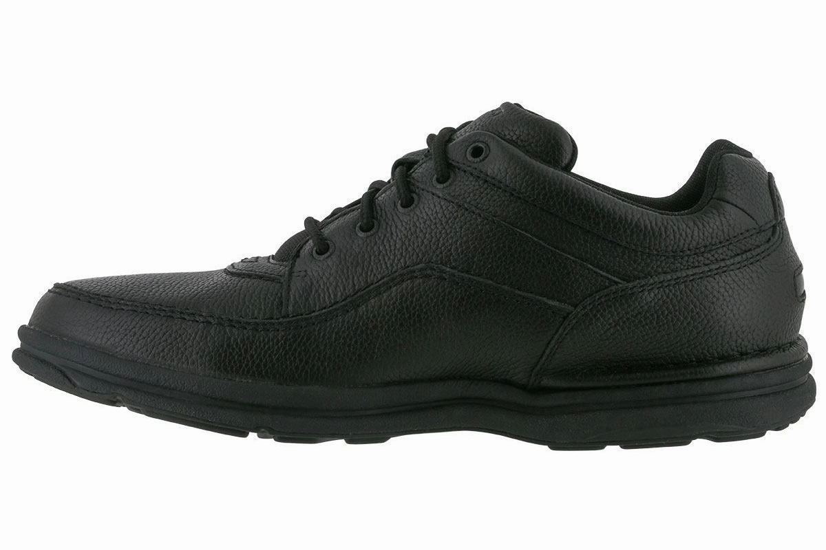 Vegan Leather Upper Rockport World Tour Classic Black