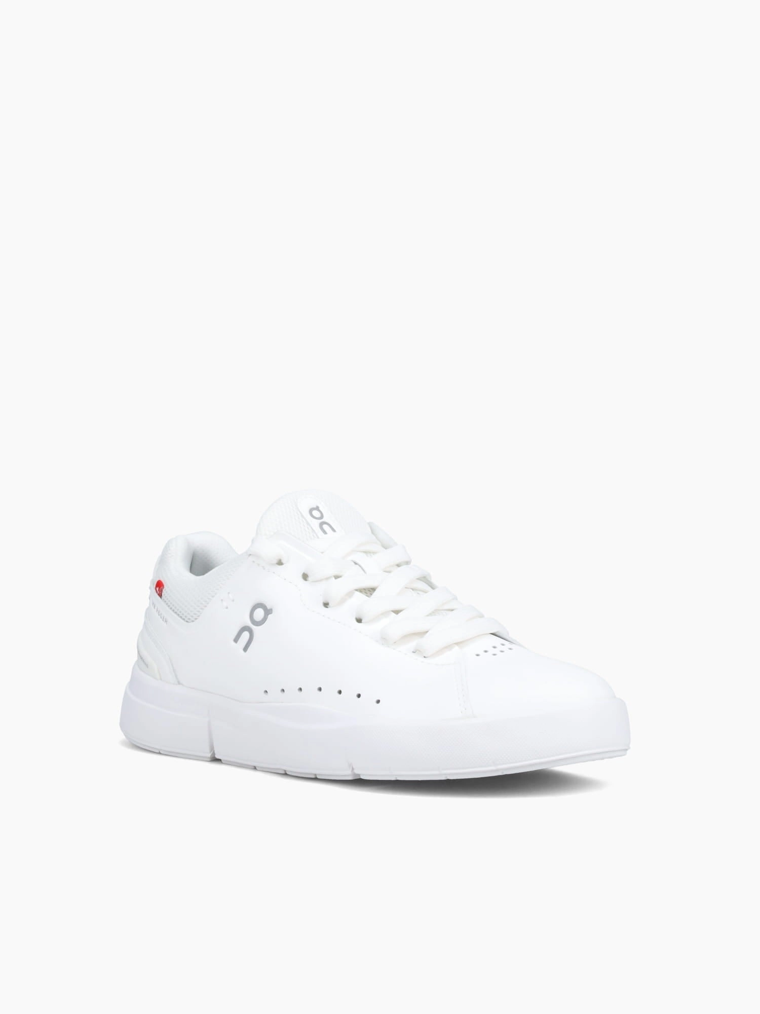Roger Advantage All White Leather Stylish Comfort Outdoor Activity