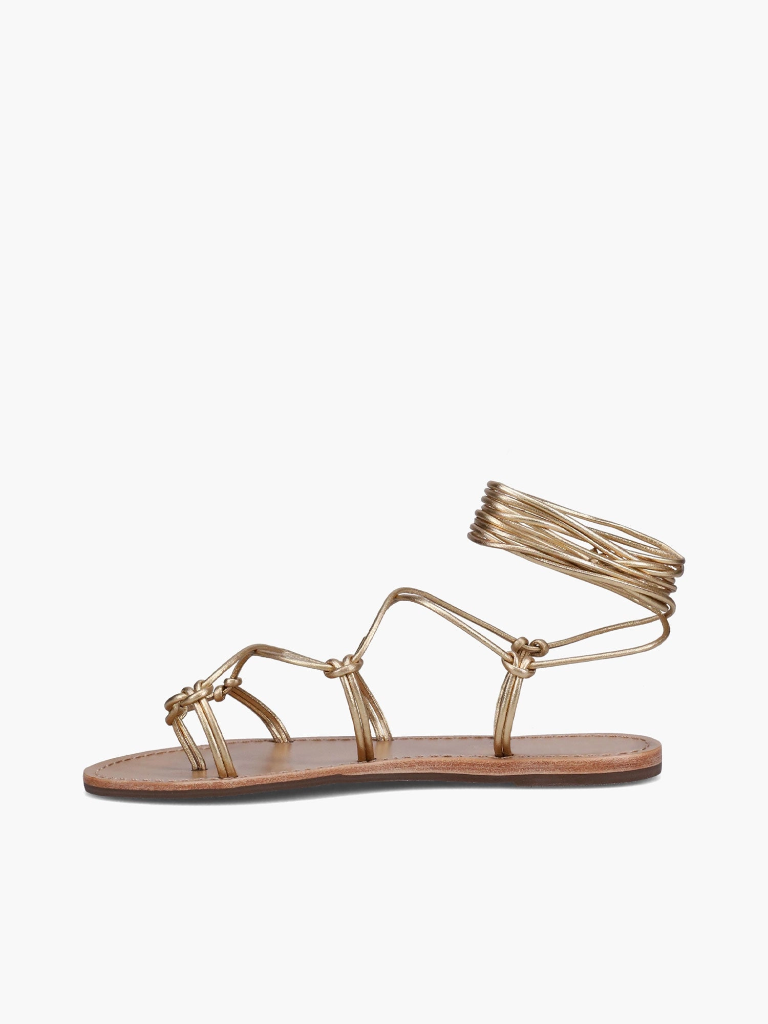 Stable Steps Rolete Gold Metal Nappa