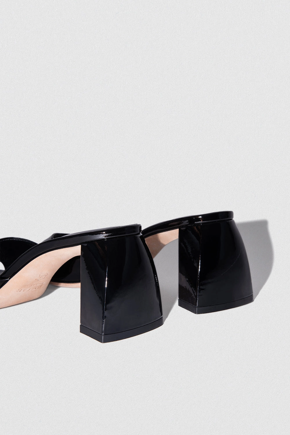 Romy Black Patent Leather trendy teenagers