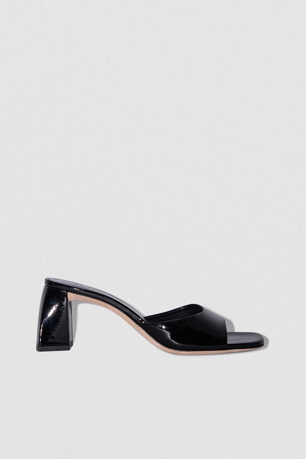 Romy Black Patent Leather high - top