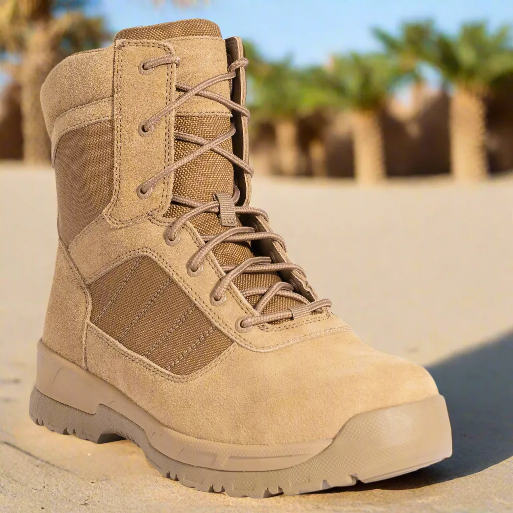 Rothco Guardian AR 670-1 Coyote Brown Composite Toe 8 Inch Tactical Boots