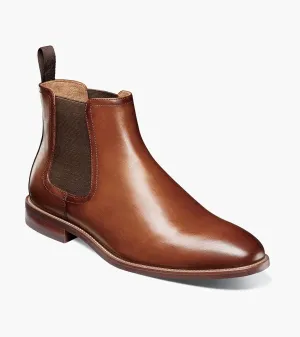 Rucci  Plain Toe Gore Boot-Cognac | Florsheim Reactive Propulsion Pod Rucci  Plain Toe Gore Boot-Cognac | Florsheim All-weather chic helpful