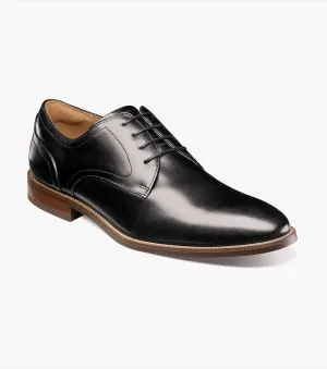 Rucci Plain Toe Oxford-Black | Florsheim Elegant Appearance Thermal Regulating Liner Ergonomic Last Rucci Plain Toe Oxford-Black | Florsheim