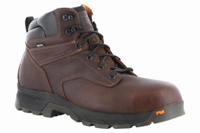 Rugged Guard Timberland PRO Titan EV 6" Composite Toe WP Boot Brown Timberland PRO Titan EV 6" Composite Toe WP Boot Brown Quick Lace Shoes Flexible Support