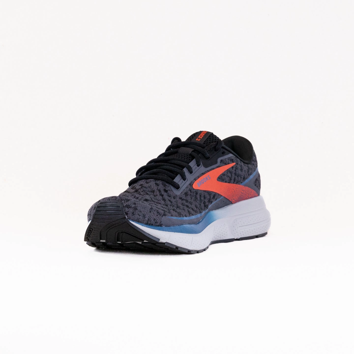 Brooks Trace 3 (Men's) - Pearl/Red/Blue Leather   upper Mule Style