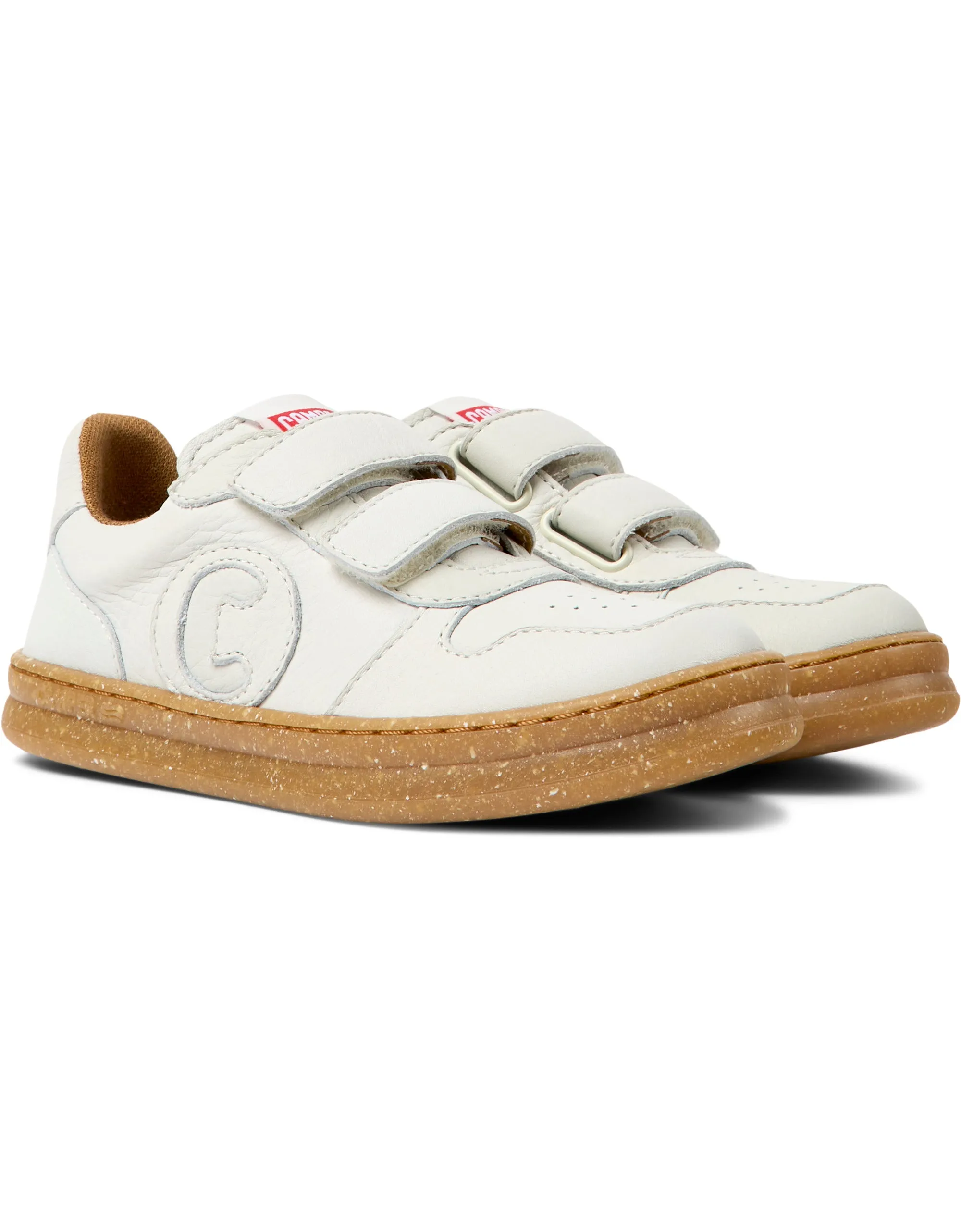 RUNNER WHITE NON-DYED LEATHER SNEAKERS