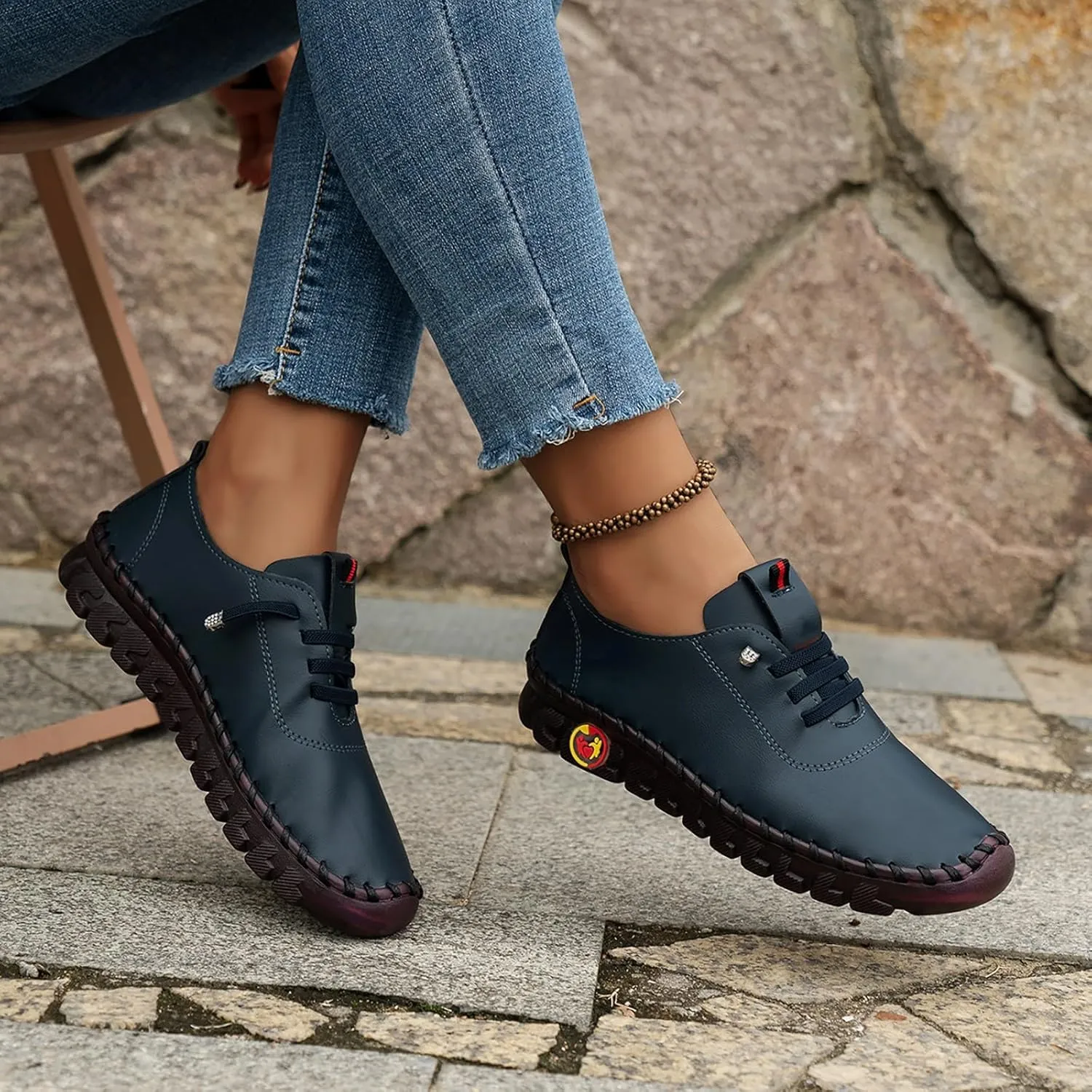 Running Shoes for Women Slip On Sneakers Men Mens Loafers Casual Slip On Comfy Soft Cover Heel Christmas Dress Shoes for Women Women's Wide Loafers