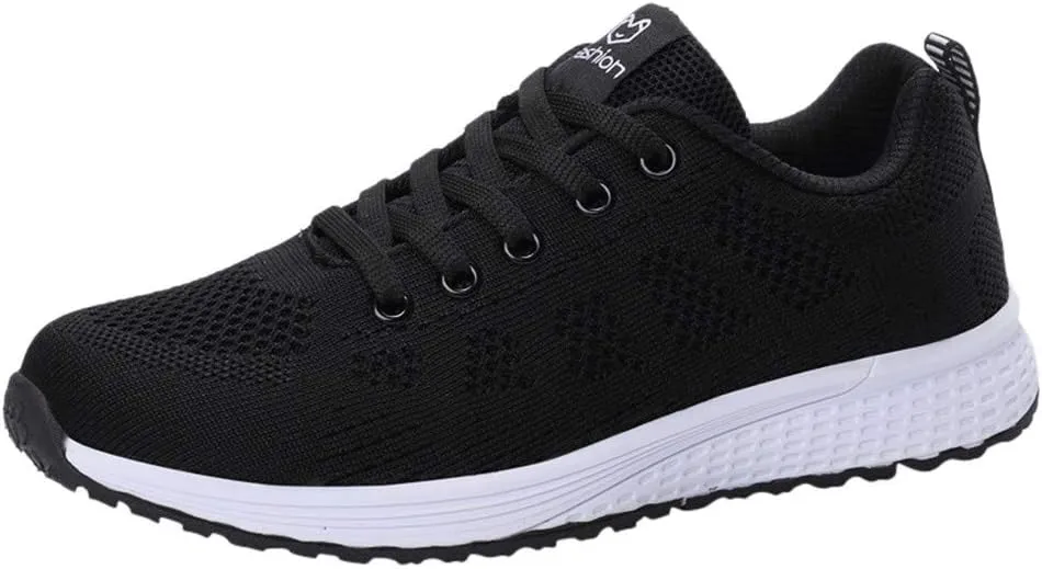 Running Shoes Women Sneakers Tennis Workout Walking Gym Lightweight Women's Tennis Shoes Orthopedic Loafers for Women with Arch Support Sneaker Mules for Women